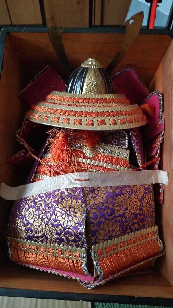 五月飾り　鎧　アンティーク　レトロ