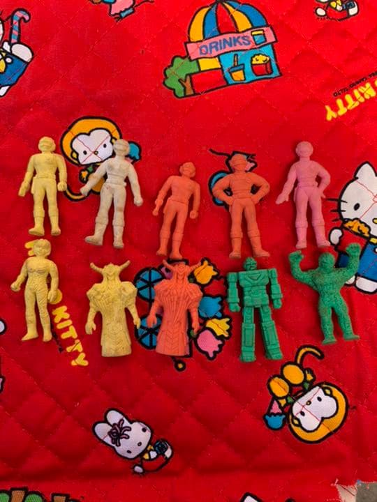 当時物　電撃戦隊チェンジマン　消しゴム