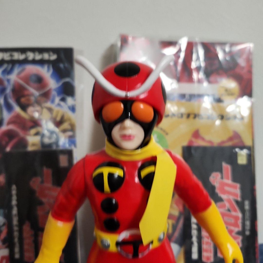 カ*ン様 東映レトロソフビコレクション　ストロンガー　　チャージアップ　タックル