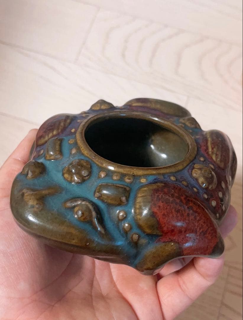 水盂　骨董品　陶芸　文房四宝 書房 置物 文房用品 工芸品