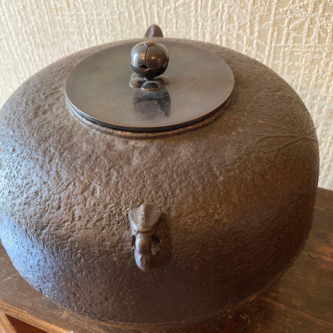 再お値下げ！茶釜　茶道具　風炉釜