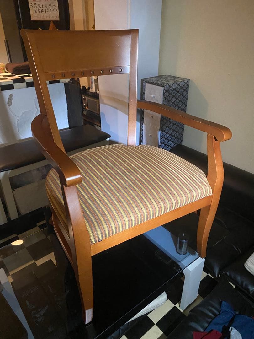 希少♦️２脚セット♦️英国アンティーク風♦️高級 ラウンジ アーム チェア♦️送料込