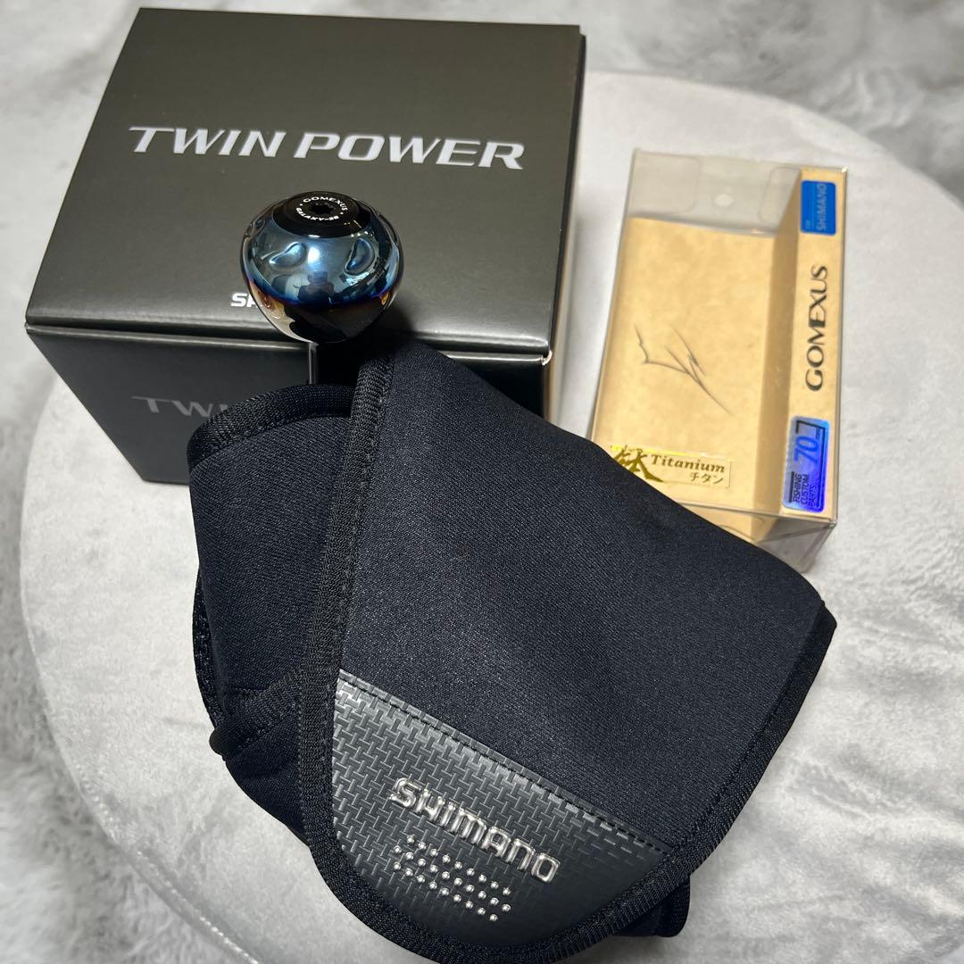美品　未使用SHIMANO TWIN POWER 4000PG スピニングリール