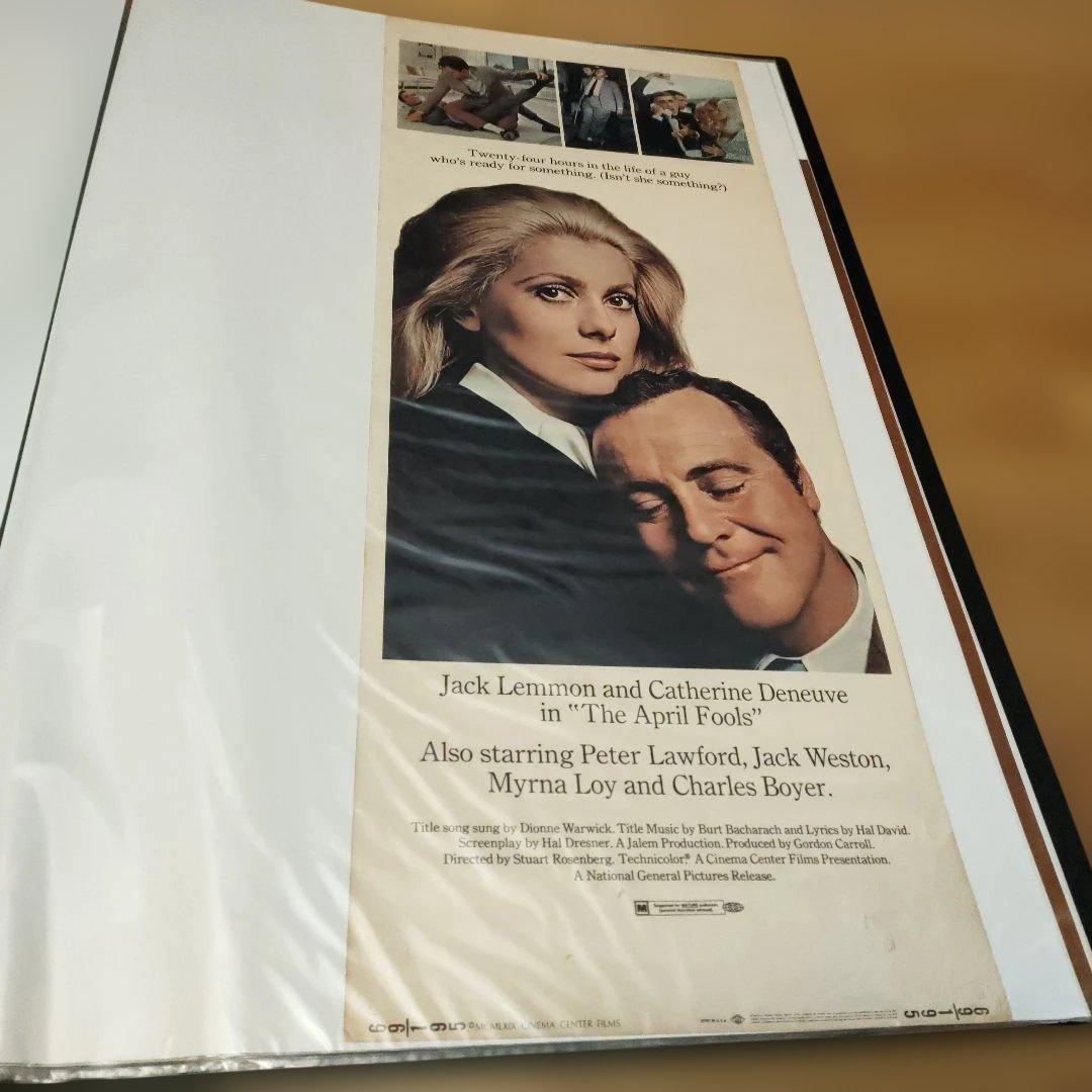 映画「幸せはパリで」オリジナルUS版インサートポスター 1969年