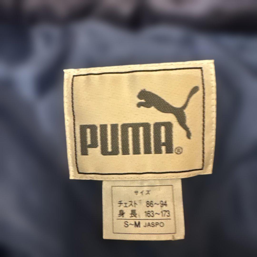PUMA フード付きベンチコート ネイビー