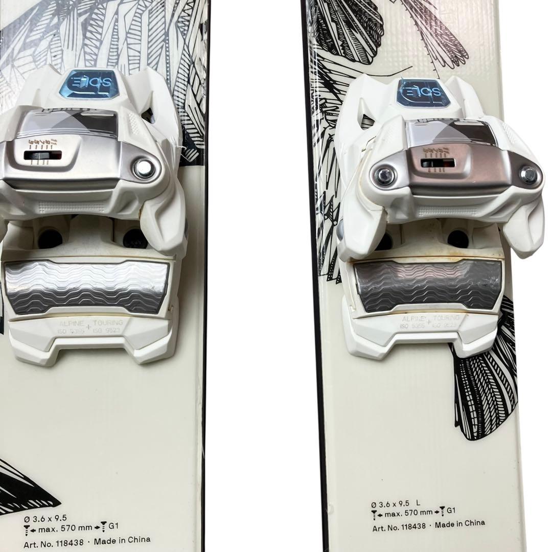 VOLKLフォルクル REVOLT 95 ビンディング付 スキー板　165