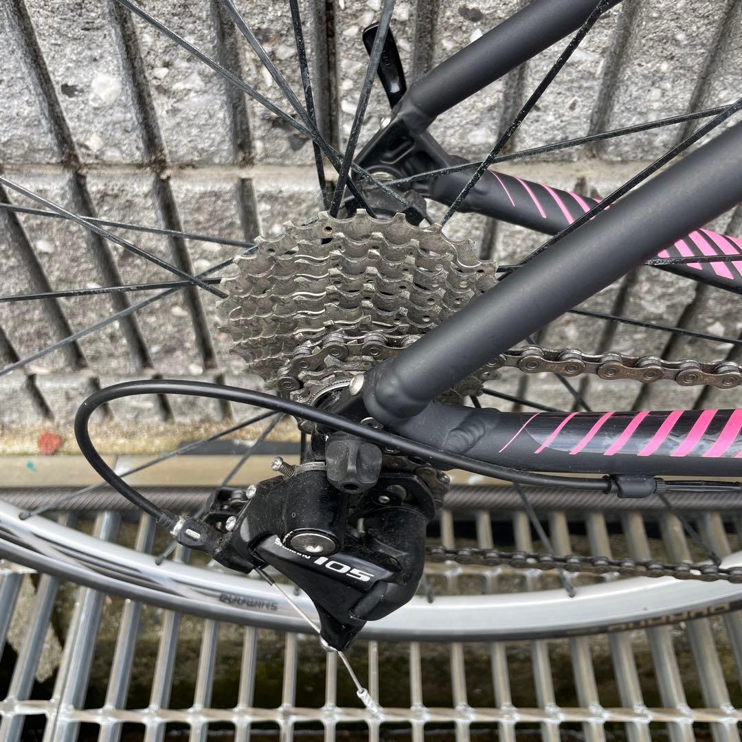 MERIDAロードバイクRIDE400 lampre 2✕11速 超美車送料無料