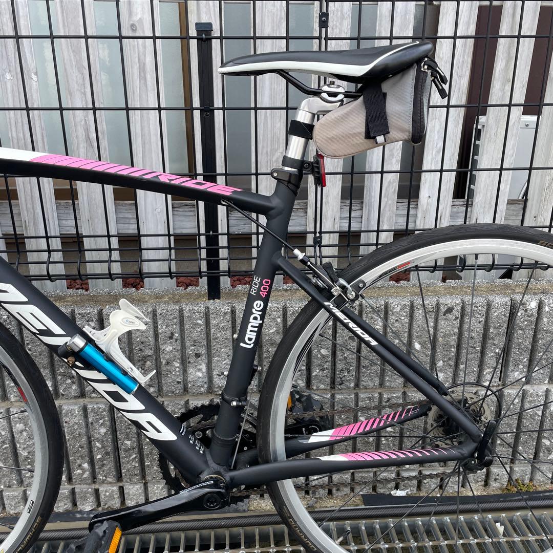 MERIDAロードバイクRIDE400 lampre 2✕11速 超美車送料無料