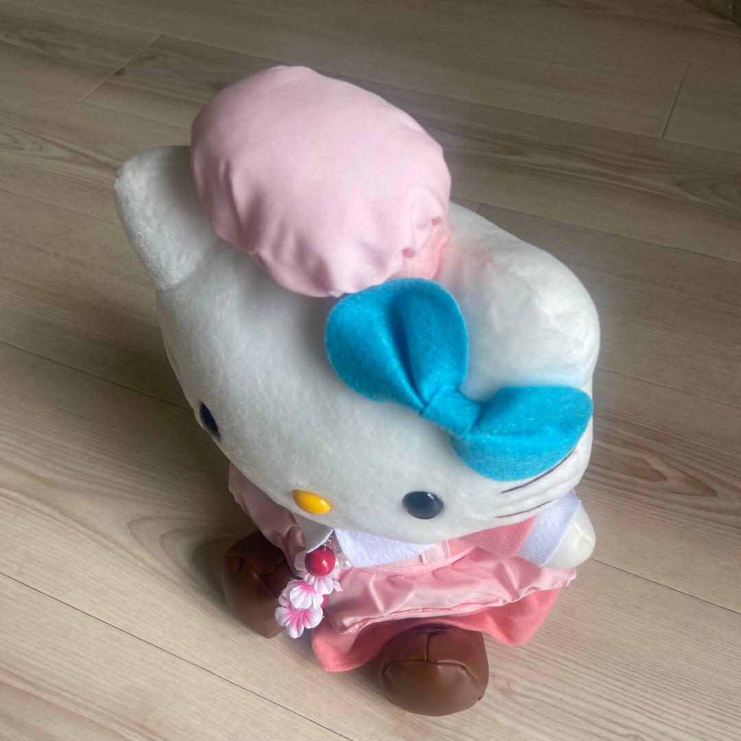 サンリオ　ハローキティ ぬいぐるみ ナース　ピンク　フルーツ　平成レトロ　特大
