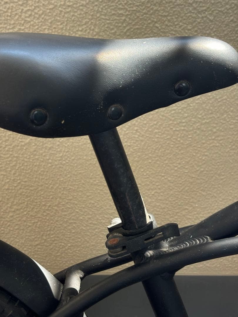 子供用自転車 ブラック the Park補助輪付き