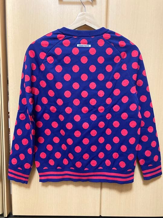 未使用　パーリーゲイツ　サイズ1  ドット　水玉　ニット　セーター