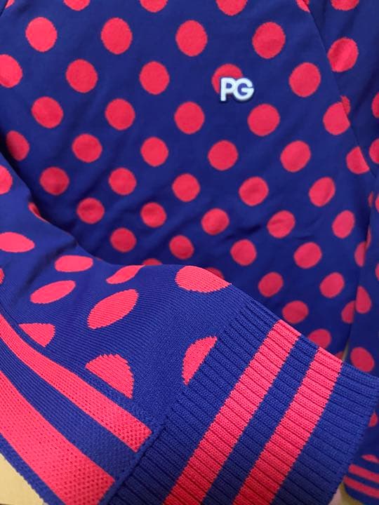 未使用　パーリーゲイツ　サイズ1  ドット　水玉　ニット　セーター