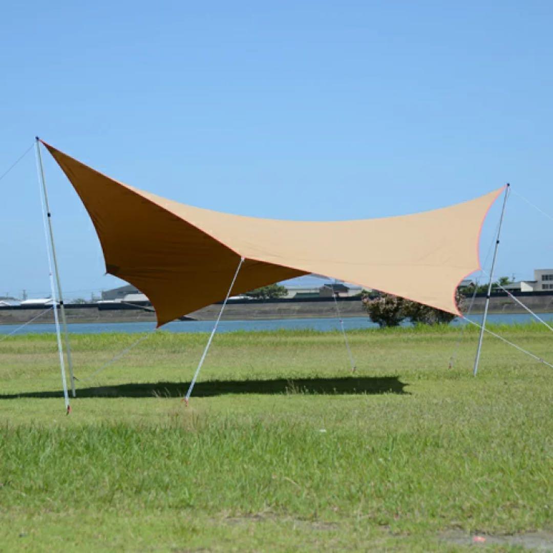 美品 テンマクデザイン　焚き火タープtcウィング