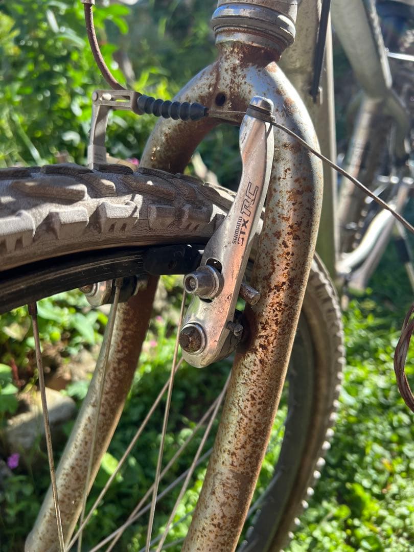 ‫クロスバイク‬　部品取り　shimano XT Stx Rc 自転車　シマノ