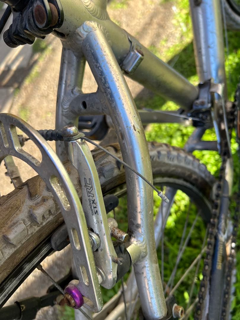 ‫クロスバイク‬　部品取り　shimano XT Stx Rc 自転車　シマノ