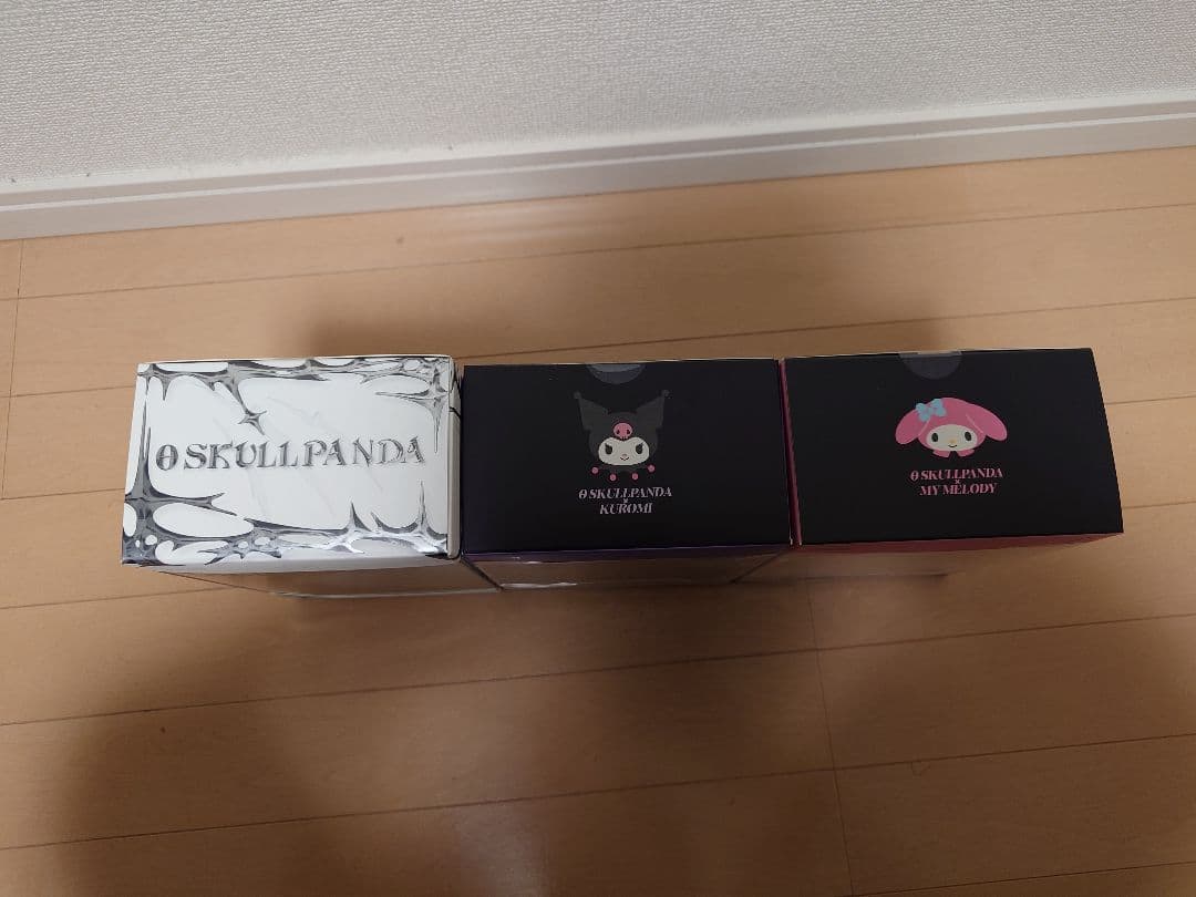 SKULLPANDA ぬいぐるみセット XG Kuromi My Melody