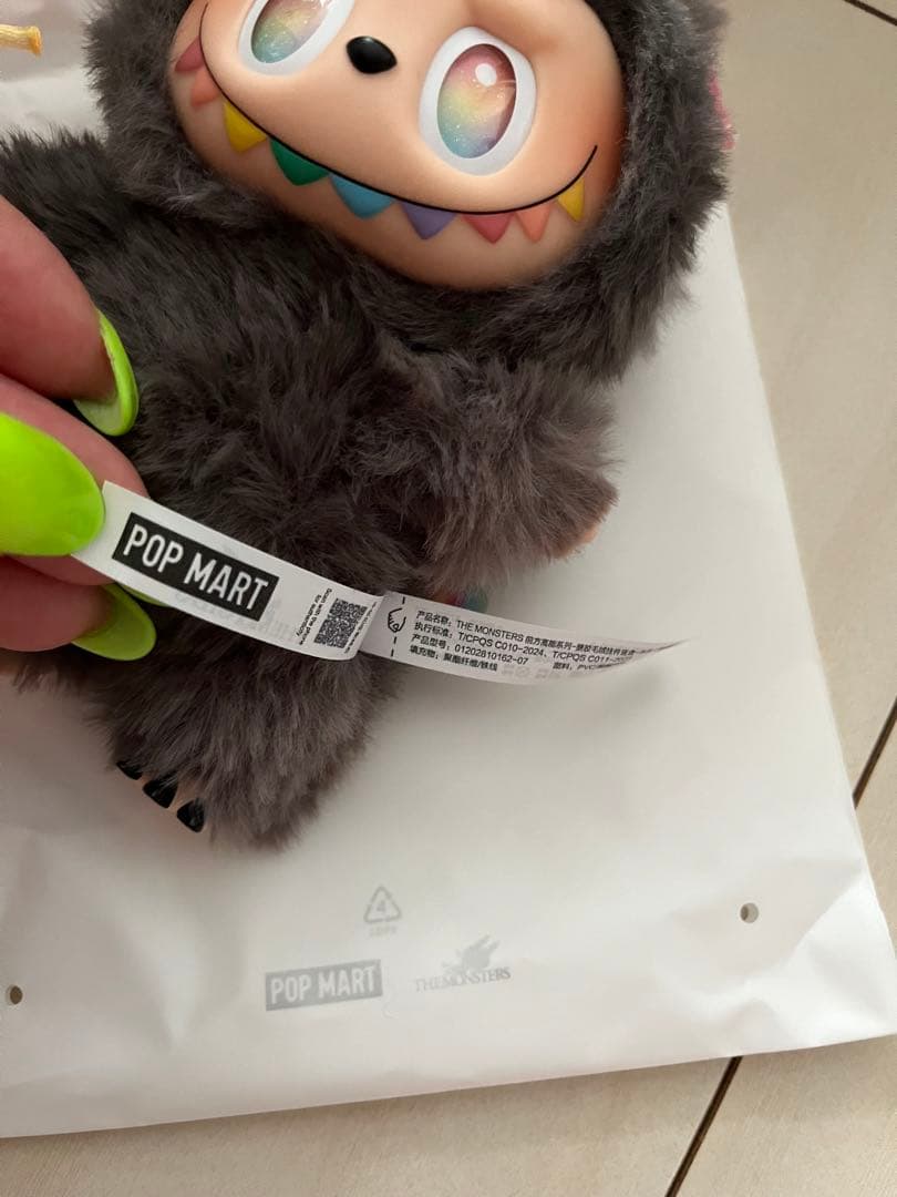 シークレット★POPMART ラブブ エナジー レア 黒★新品