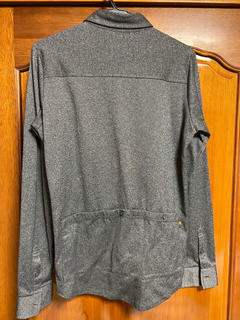 お洒落◆カペルミュール◆サイクルジャージ◆速乾◆ツイード風◆ボタンダウンシャツ