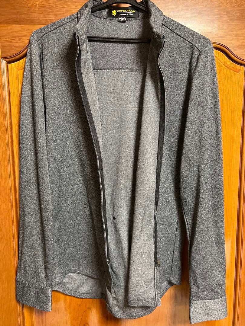 お洒落◆カペルミュール◆サイクルジャージ◆速乾◆ツイード風◆ボタンダウンシャツ