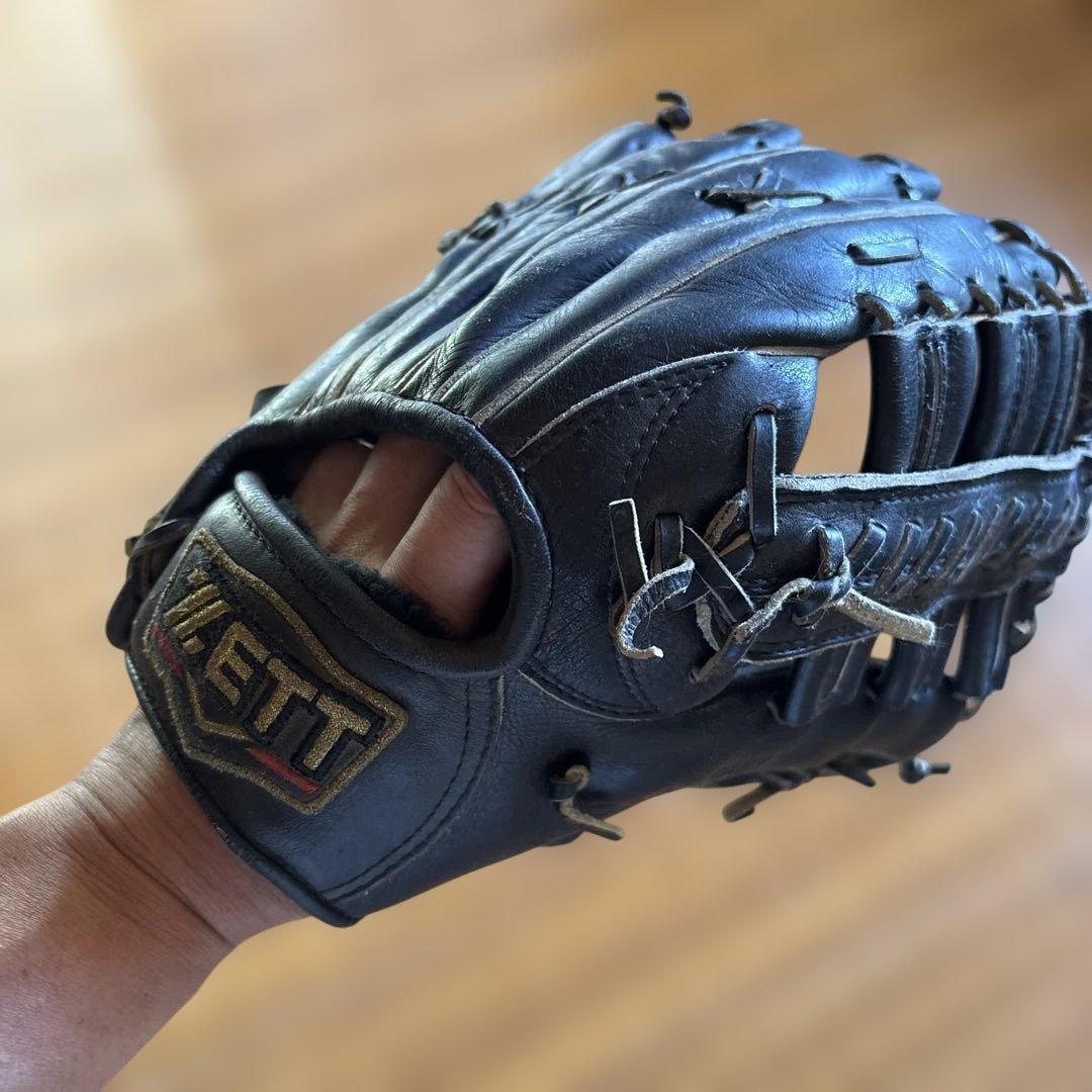 ZETT プロステイタス　軟式　外野用　BRGB 30517 グローブ　黒