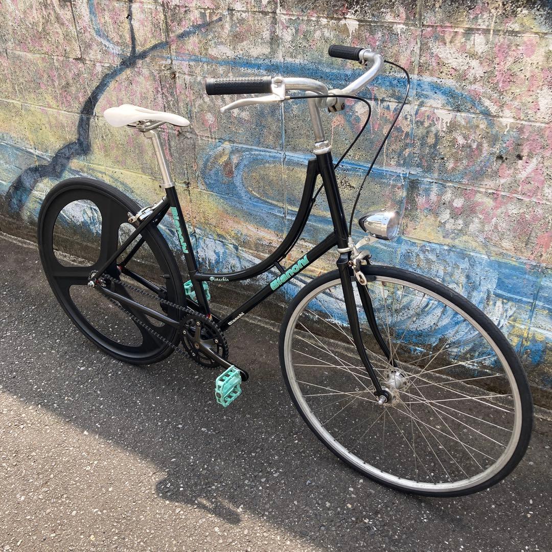 激レア！BIANCHI pistachio カスタマイズ　整備済み。