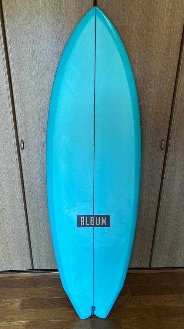 ALUBUM Surfboard Twinsman 5'4\