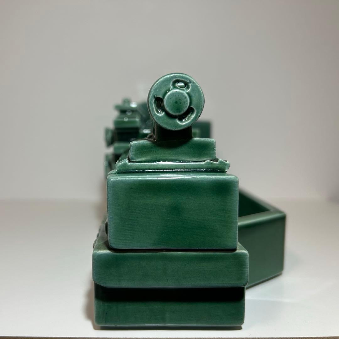 ヤマザキマザック　創業50周年記念　MAZAK 旋盤模型 陶器製　ライター