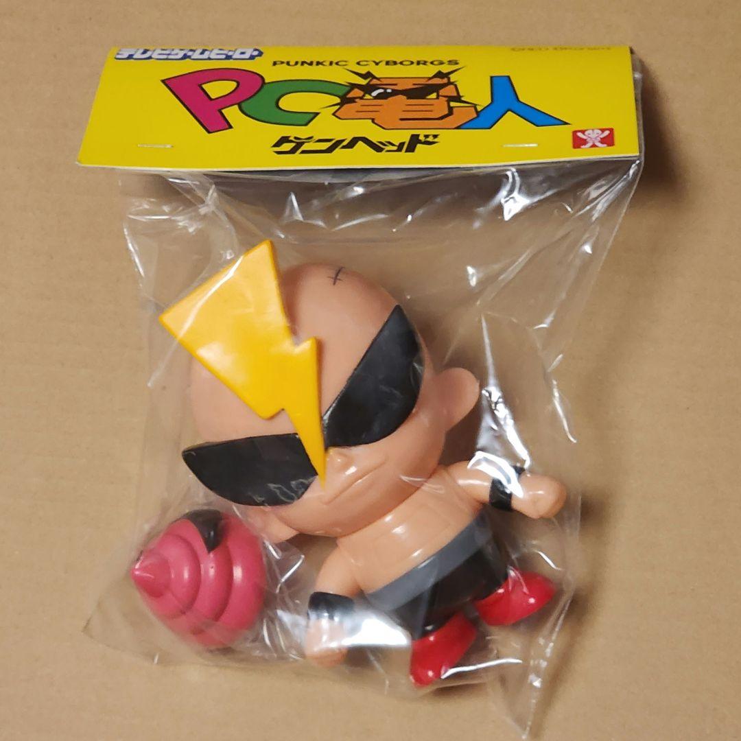 UNCUT　PC電人　ゲンヘッド　WF2025夏　ソフビ　初版　1期　PC原人