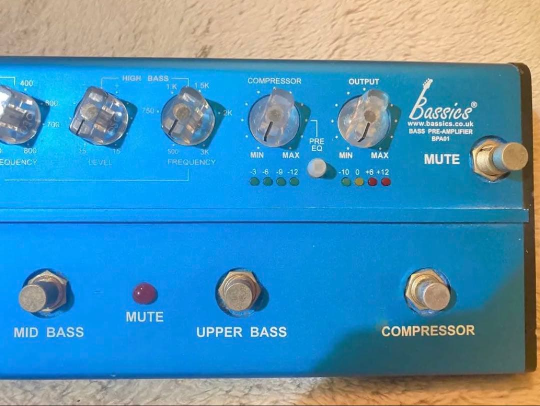 【名機】Made in UK ！Bassic BPA-1 ベース