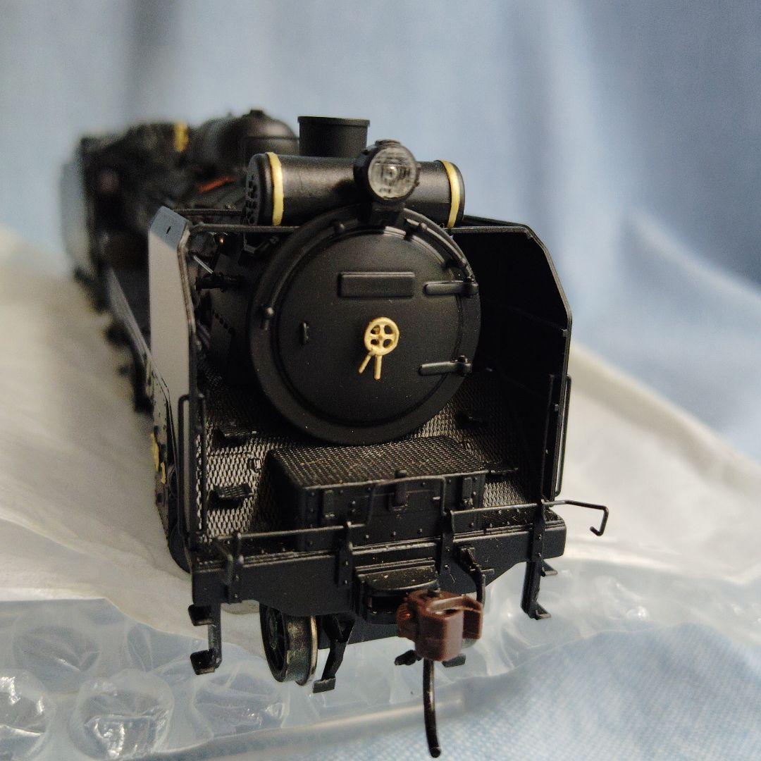 上*と様 蒸気機関車モデル 黒色 ディテール豊富