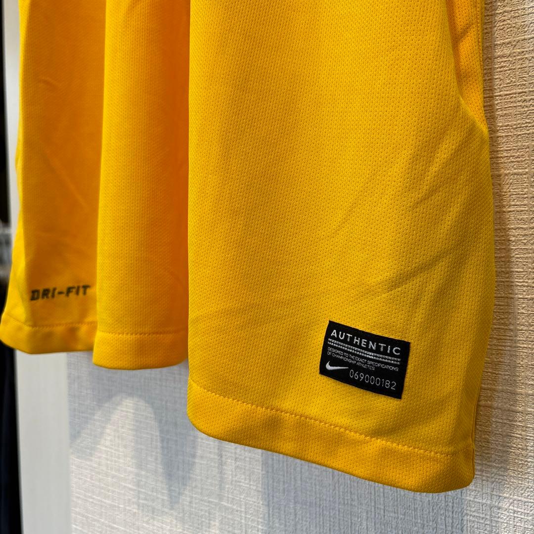 新品 NIKE 2014W杯 ブラジル代表 公式ユニフォーム ゲームシャツ L