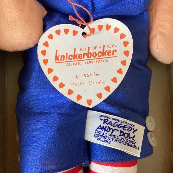 貴重　超激レア　ラガディ　ヴィンテージストック　めちゃくちゃ可愛いアンとアンディ