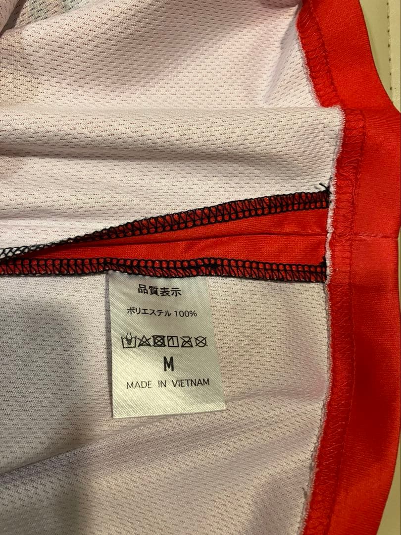 リボン付きチアクラブユニフォーム上下Mセット