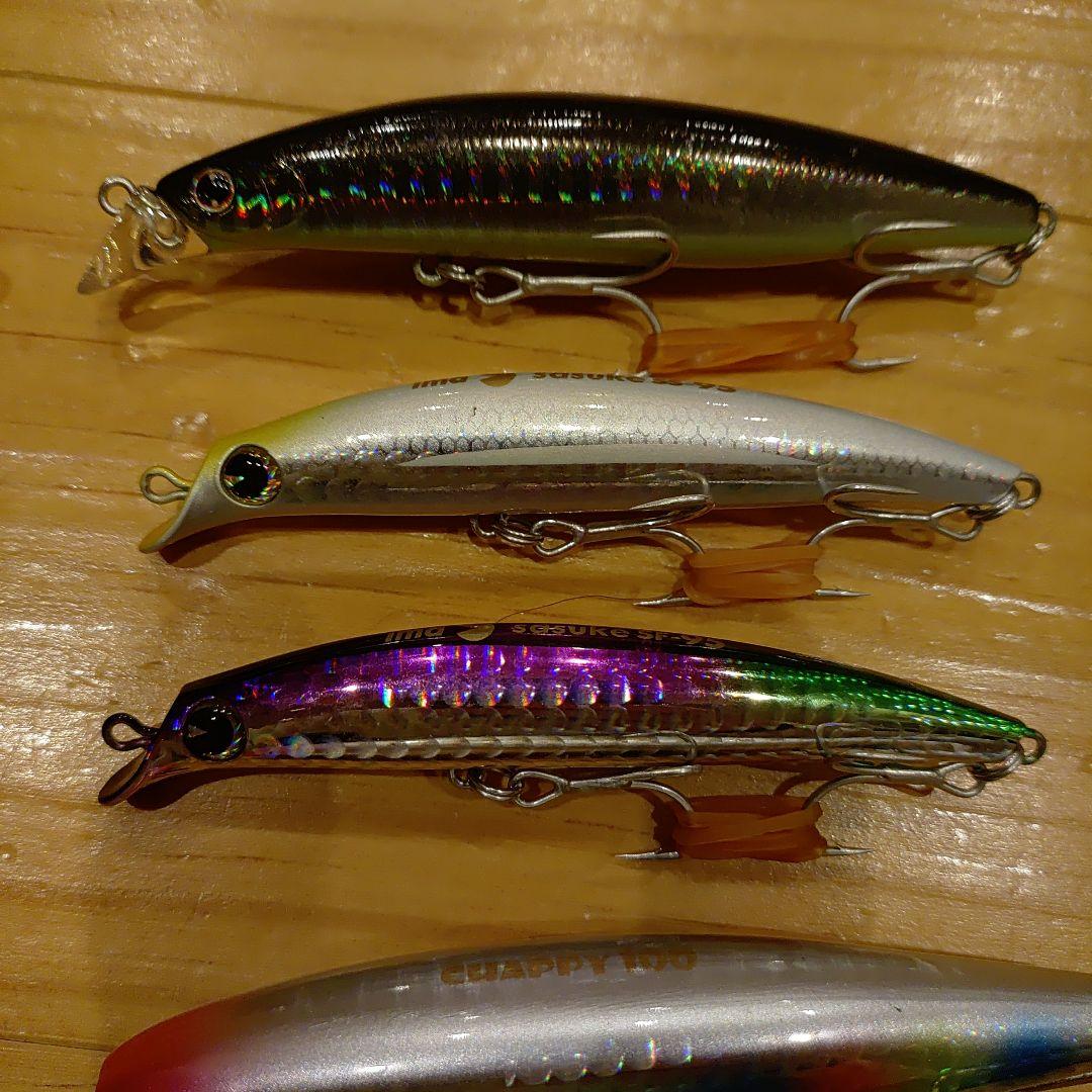 シーバスルアー１５個セット邪道アイマDAIWAトップウォーターミノー