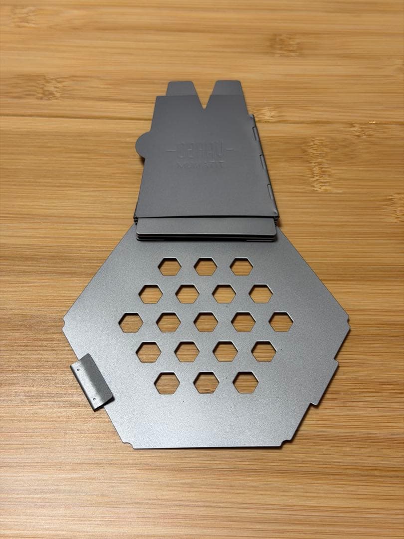 VARGOチタニウムヘキサゴンウッドストーブ、Esbitアルコールバーナーセット