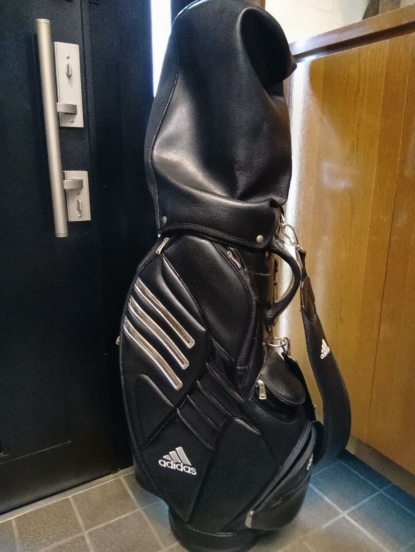 adidas 黒 キャディバッグ