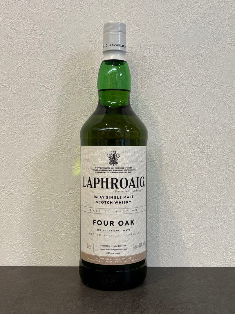 ウイスキー Laphroaig Four Oak 1L 40% vol