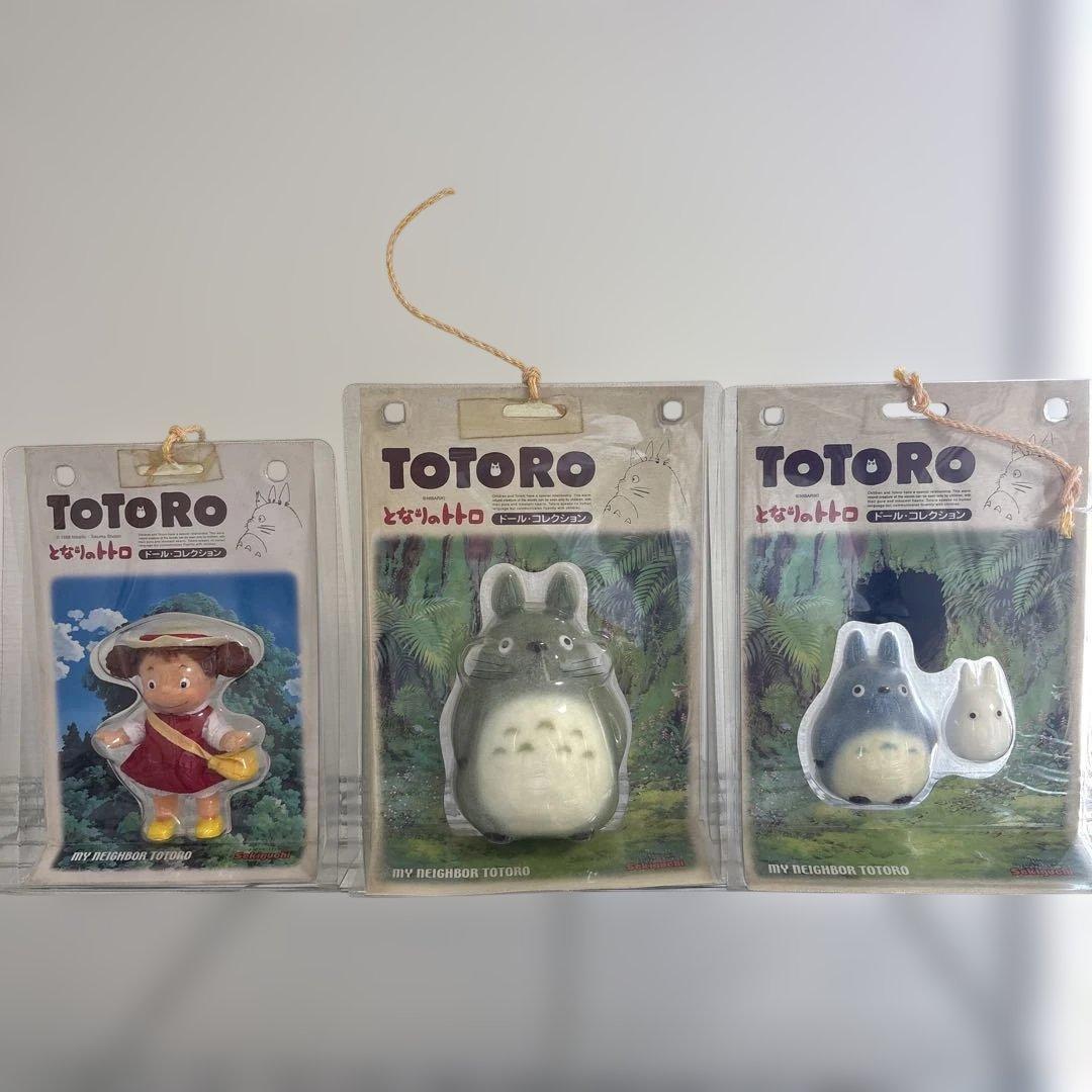 となりのトトロ ドールコレクション 大トトロ 中トトロ&小トトロ めいちゃん