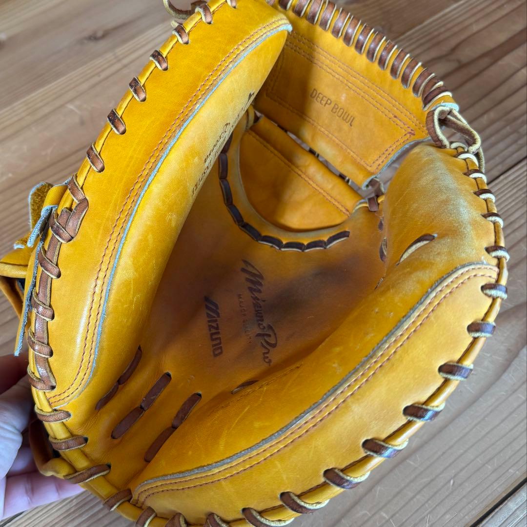 ミズノプロ　硬式用　キャッチャーミット　高校野球対応