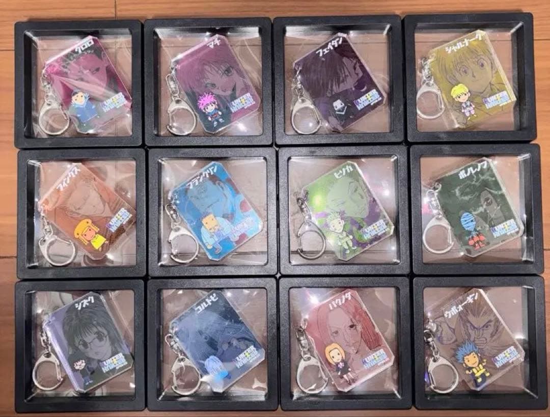 HUNTER×HUNTER シックアクリルキーホルダーコレクション 12個セット