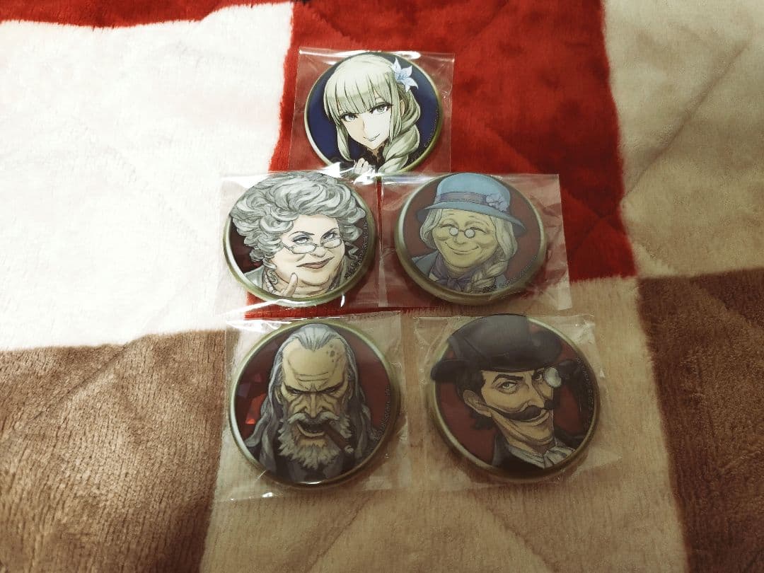 ト出品 人狼ジャッジメント 缶バッジ メアリー