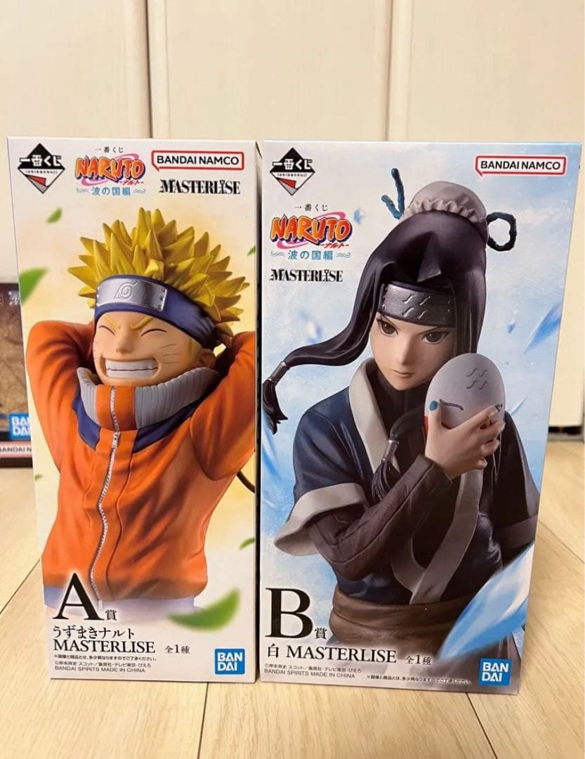 NARUTO 一番くじ 波の国 フィギュア豪華まとめ売りセット！