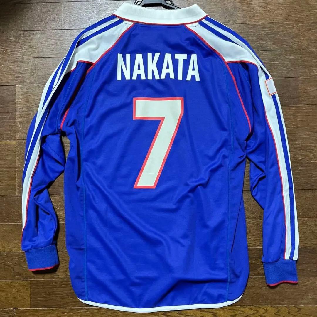 中田英寿　日本代表　ユニフォーム　選手支給　オーセンティック