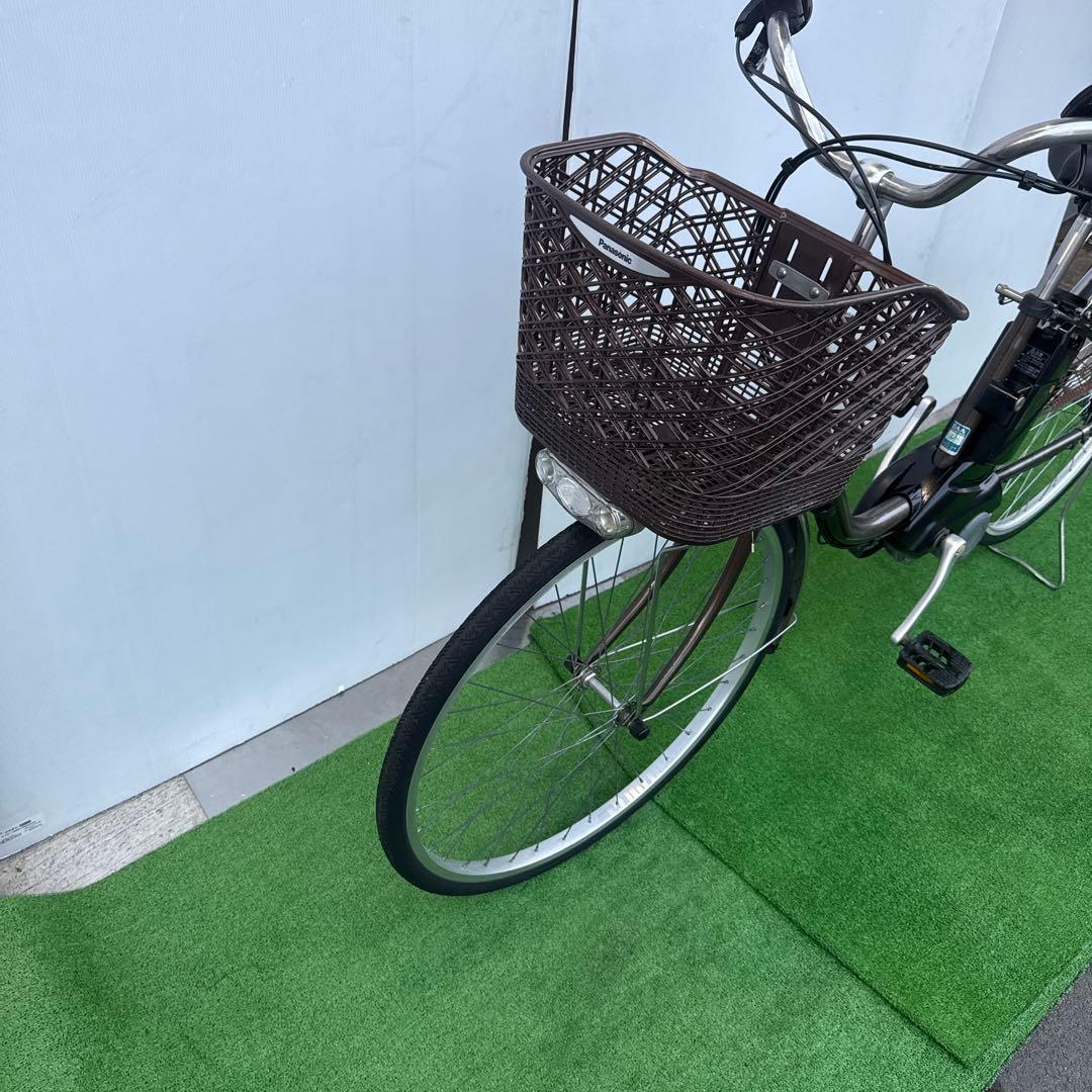 Panasonicパナソニック電動アシスト自転車26インチ8.9Ah ブラウン