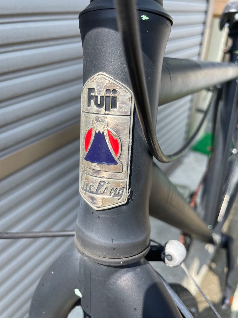 【11/9出品停止予定】Fuji ピストバイク ブラック　レストアベースに