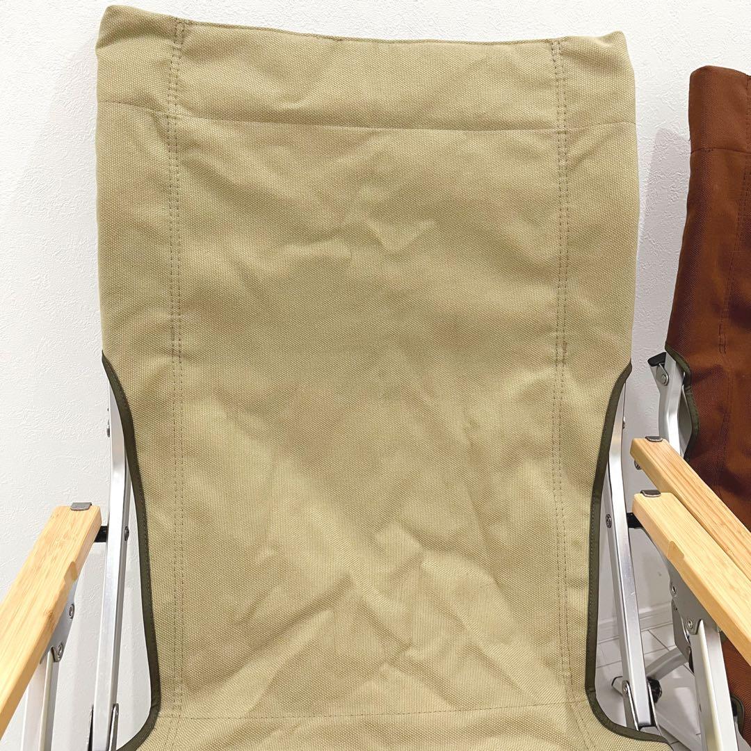  Peak スノーピーク ローチェア30 ブラウン カーキ 2脚セット