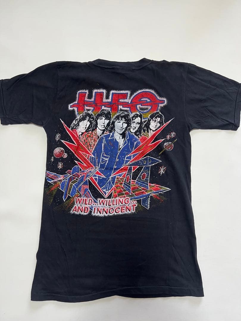 80s ビンテージ　パキスタン　UFO Tシャツ イギリス　ハードロック