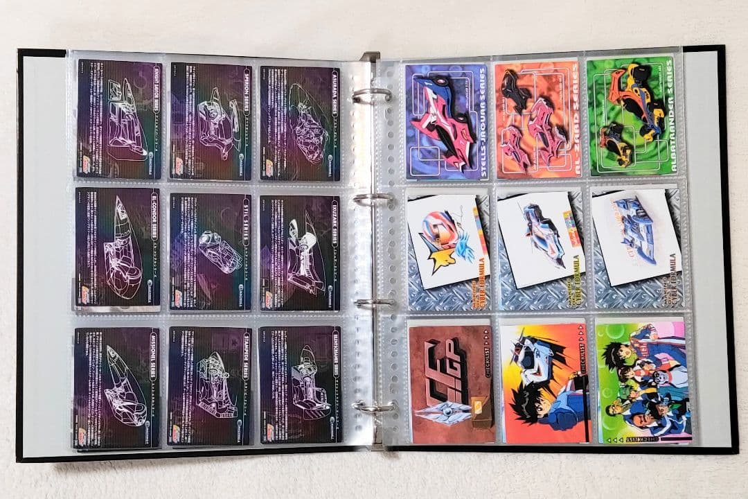 新世紀GPXサイバーフォーミュラ　トレーディングカード＆バインダー セット