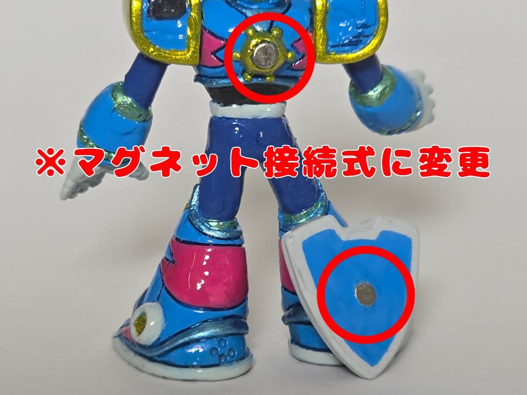 ロックマンX 消しゴム フィギュア VAVA(ヴァヴァ) 個人塗装品