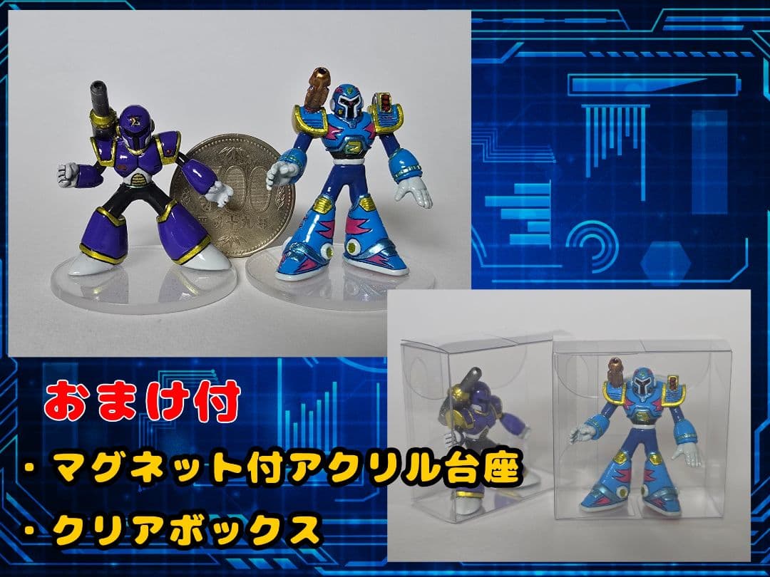 ロックマンX 消しゴム フィギュア VAVA(ヴァヴァ) 個人塗装品